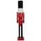 5ft. Commercial Red & Black Wooden Christmas Nutcracker Soldier